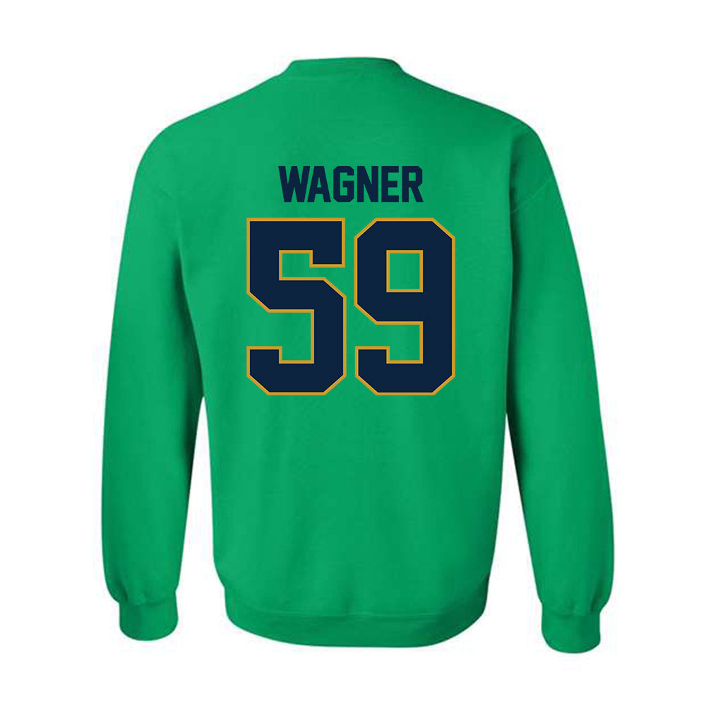 Notre Dame - NCAA Football : Aamil Wagner - Classic Shersey Crewneck Sweatshirt-1