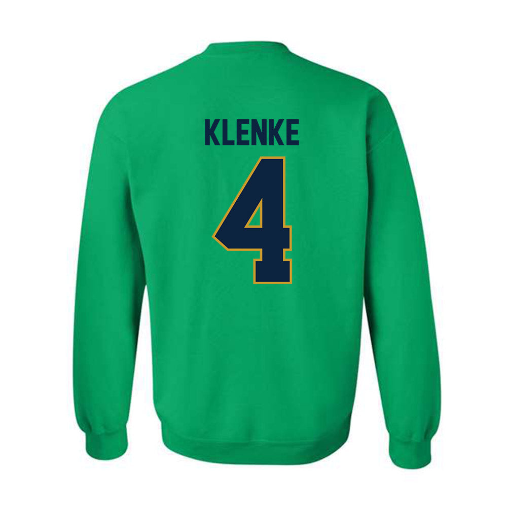 Notre Dame - NCAA Women's Soccer : Leah Klenke - Classic Shersey Crewneck Sweatshirt