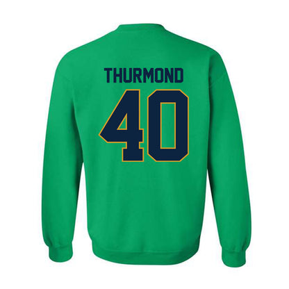 Notre Dame - NCAA Baseball : Eli Thurmond - Classic Shersey Crewneck Sweatshirt-1