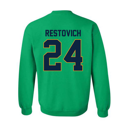 Notre Dame - NCAA Women's Soccer : Grace Restovich - Classic Shersey Crewneck Sweatshirt