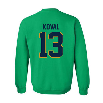 Notre Dame - NCAA Women's Basketball : Kate Koval - Classic Shersey Crewneck Sweatshirt