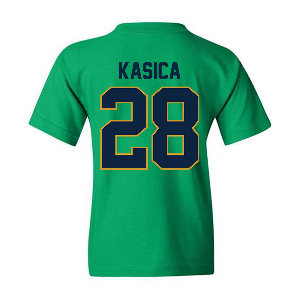 Notre Dame - NCAA Women's Soccer : Sonoma Kasica - Classic Shersey Youth T-Shirt