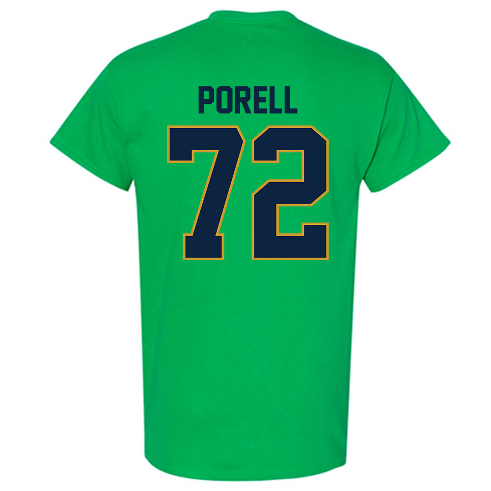 Notre Dame - NCAA Men's Lacrosse : Thomas Porell - Classic Shersey T-Shirt-1