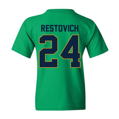 Notre Dame - NCAA Women's Soccer : Grace Restovich - Classic Shersey Youth T-Shirt