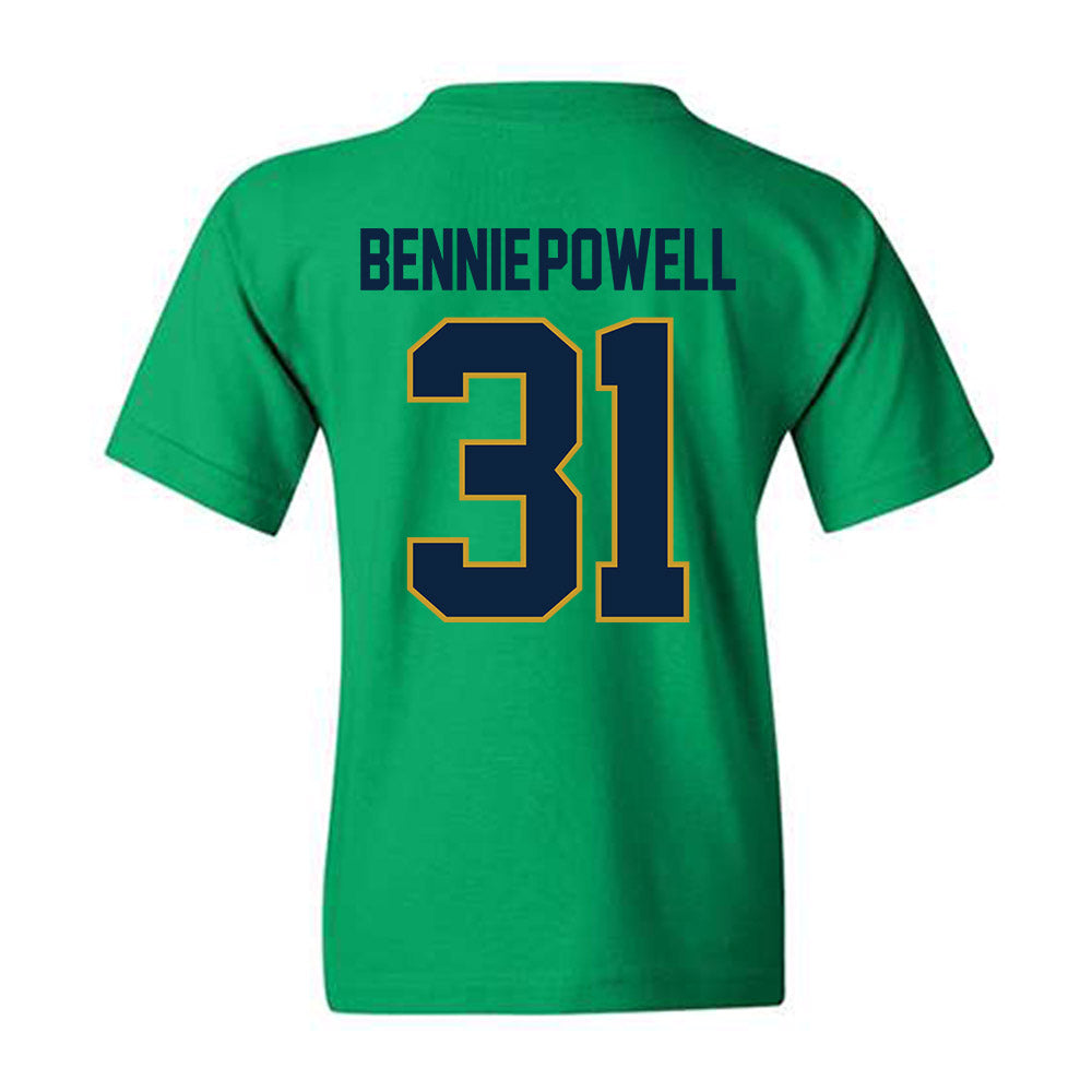 Notre Dame - NCAA Football : Taebron Bennie-Powell - Classic Shersey Youth T-Shirt-1