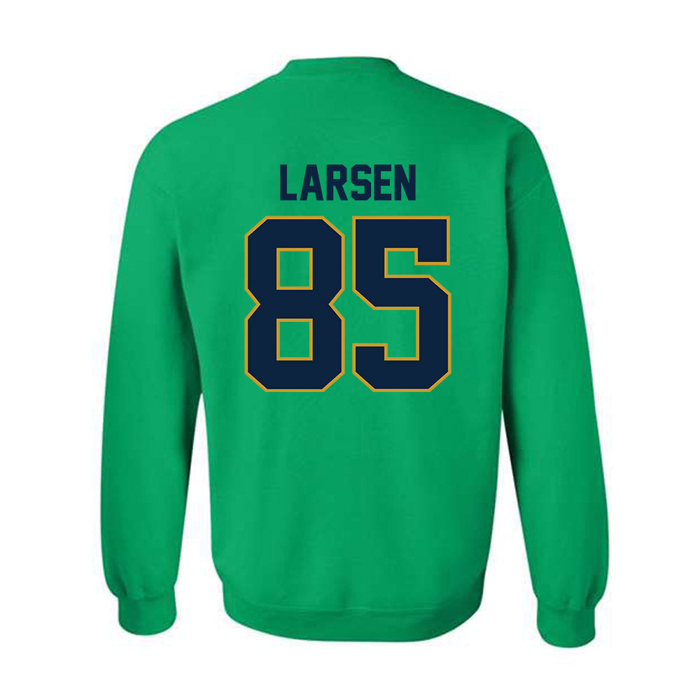 Notre Dame - NCAA Football : Jack Larsen - Classic Shersey Crewneck Sweatshirt-1