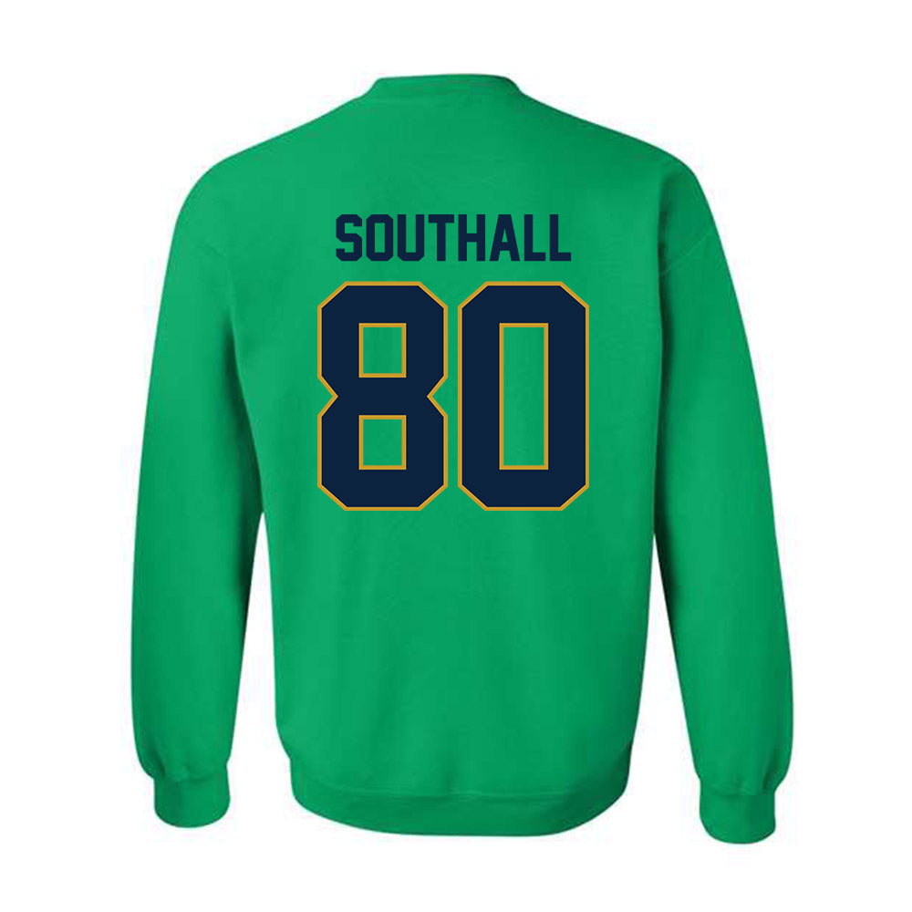 Notre Dame - NCAA Football : Xavier Southall - Classic Shersey Crewneck Sweatshirt-1