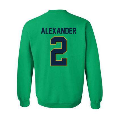 Notre Dame - NCAA Women's Volleyball : Maisie Alexander - Classic Shersey Crewneck Sweatshirt