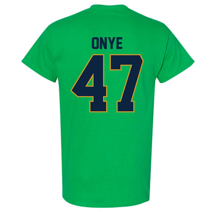 Notre Dame - NCAA Football : Jason Onye - Classic Shersey T-Shirt-1
