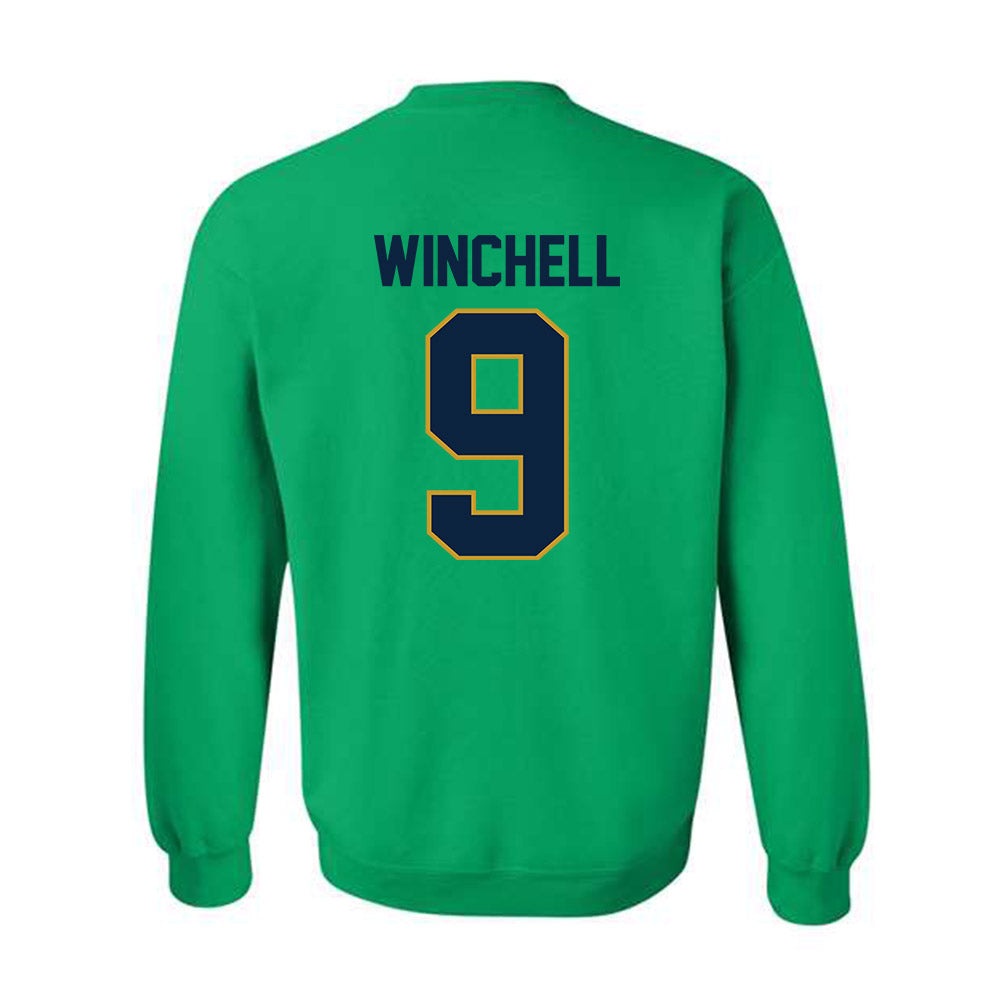 Notre Dame - NCAA Softball : Mickey Winchell - Classic Shersey Crewneck Sweatshirt-1