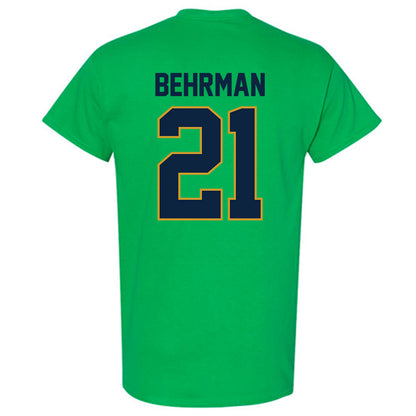 Notre Dame - NCAA Men's Lacrosse : Brock Behrman - Classic Shersey T-Shirt