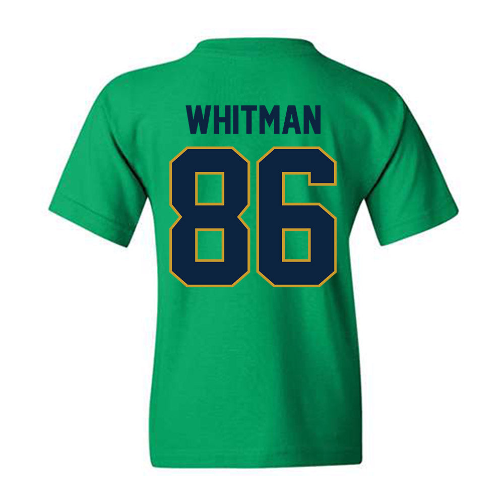 Notre Dame - NCAA Football : Alex Whitman - Classic Shersey Youth T-Shirt-1