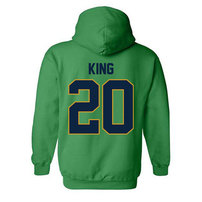 Notre Dame - NCAA Women's Basketball : Liatu King - Classic Shersey Hooded Sweatshirt