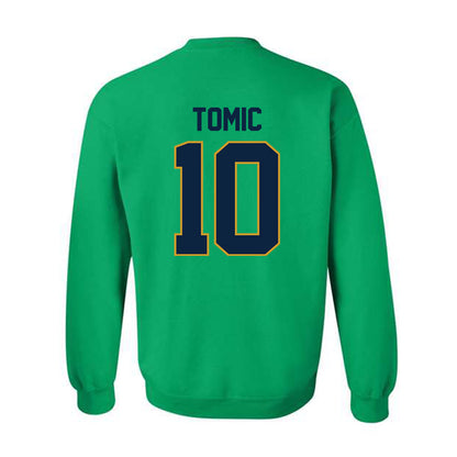 Notre Dame - NCAA Men's Swimming & Diving : Hrvoje Tomic - Classic Shersey Crewneck Sweatshirt