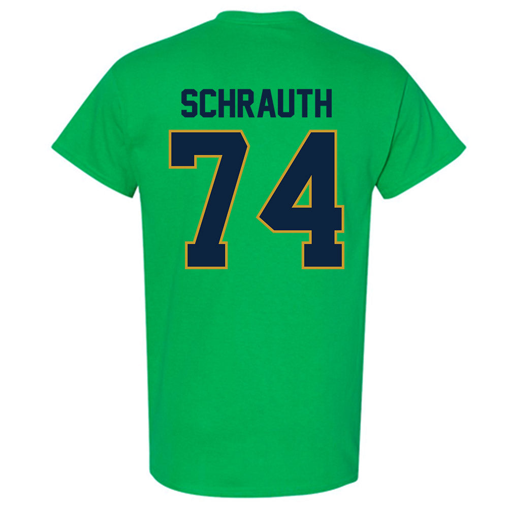 Notre Dame - NCAA Football : Billy Schrauth - Classic Shersey T-Shirt-1
