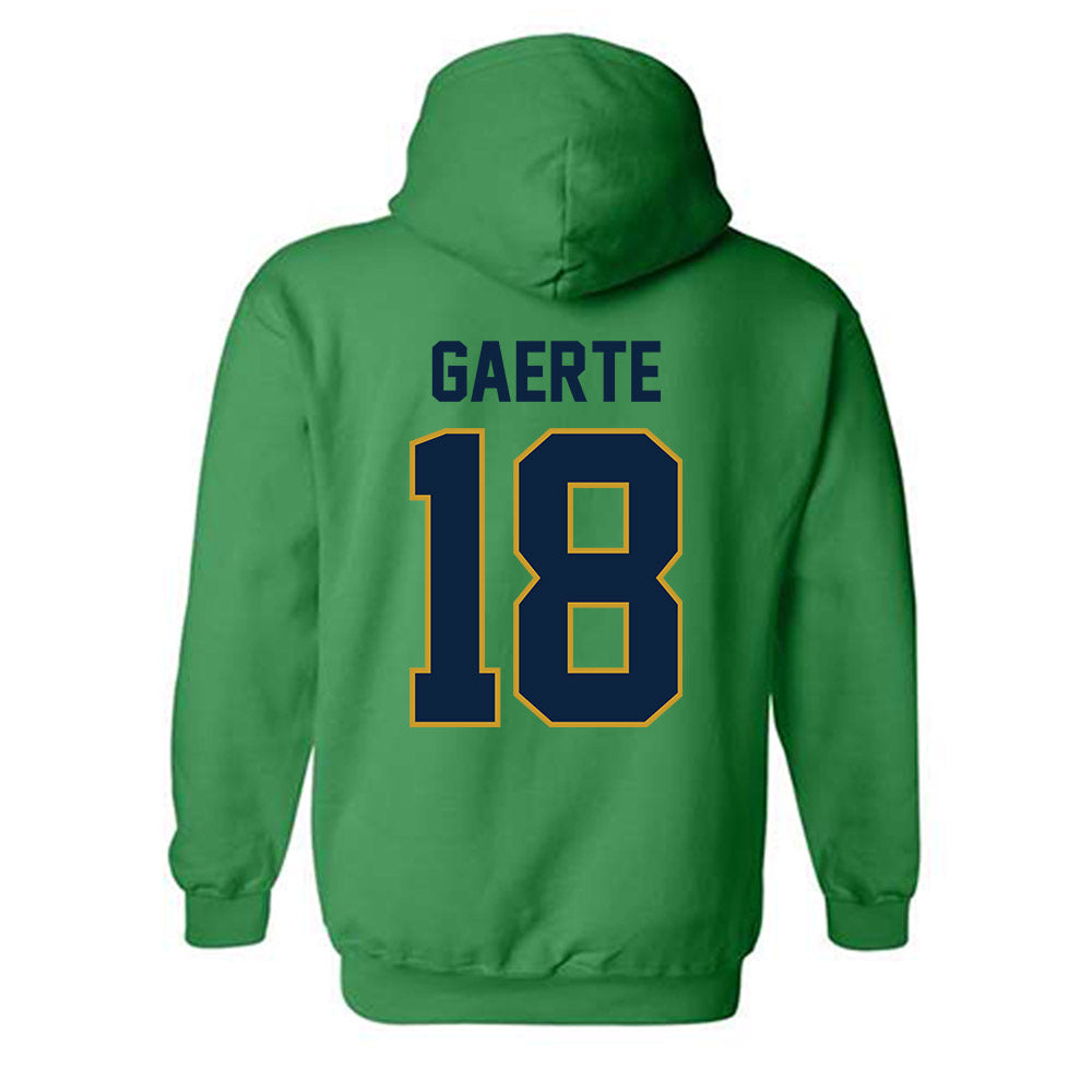 Notre Dame - NCAA Women's Volleyball : Morgan Gaerte - Classic Shersey Hooded Sweatshirt