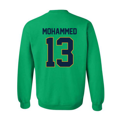 Notre Dame - NCAA Men's Basketball : Sir Mohammed - Classic Shersey Crewneck Sweatshirt-1