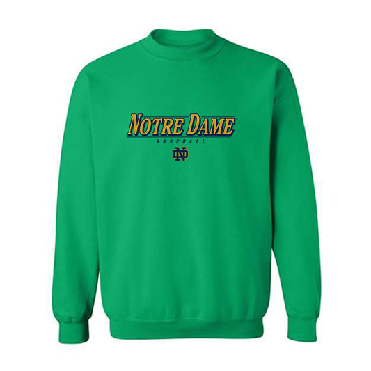 Notre Dame - NCAA Baseball : Mason Barth - Classic Shersey Crewneck Sweatshirt-0
