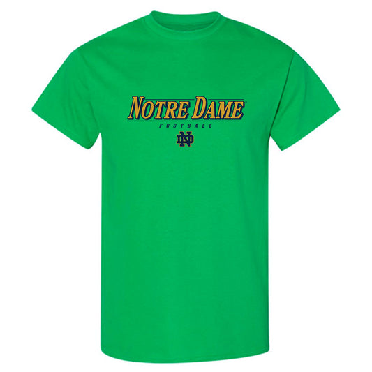 Notre Dame - NCAA Football : Noah Burnette - Classic Shersey T-Shirt-0