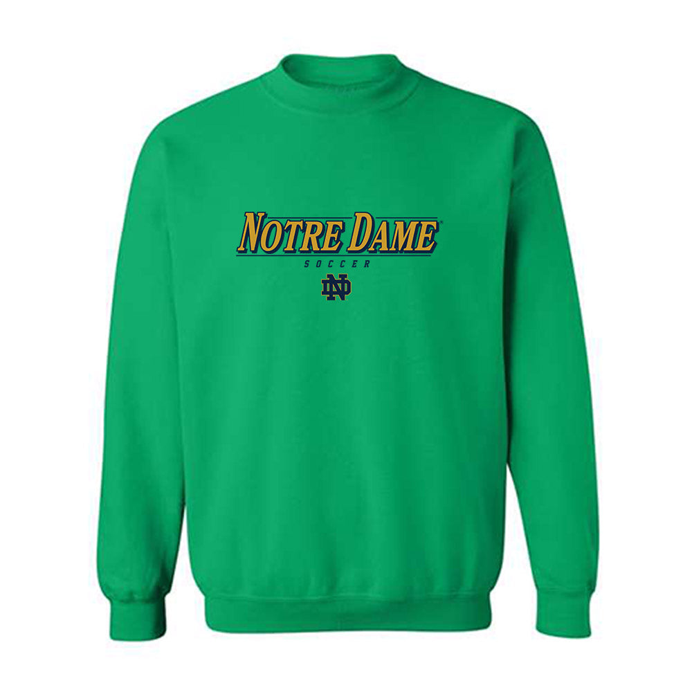 Notre Dame - NCAA Women's Soccer : Delaney Matriano - Classic Shersey Crewneck Sweatshirt-0