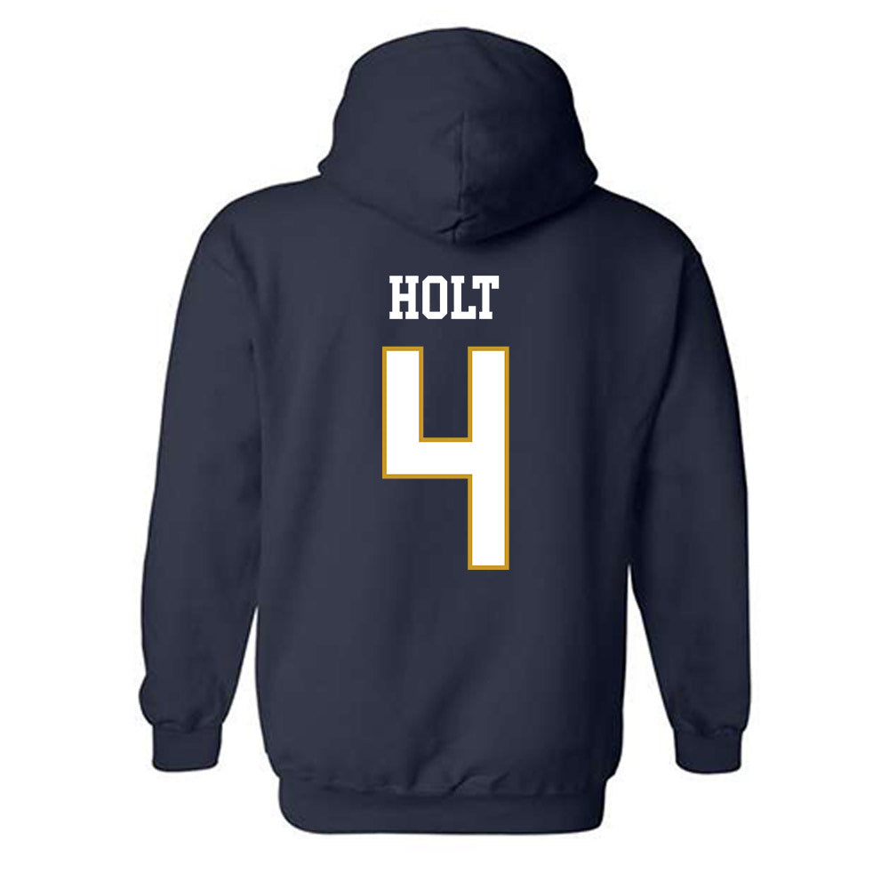 Notre Dame - NCAA Baseball : Jonathan Holt - Classic Fashion Shersey Hooded Sweatshirt