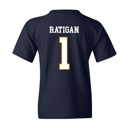 Notre Dame - NCAA Women's Basketball : Kelly Ratigan - Classic Fashion Shersey Youth T-Shirt-1