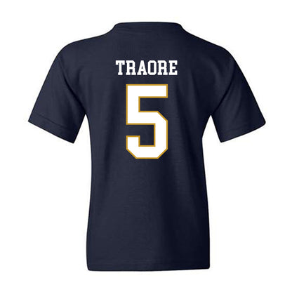 Notre Dame - NCAA Football : Boubacar Traore - Classic Fashion Shersey Youth T-Shirt-1