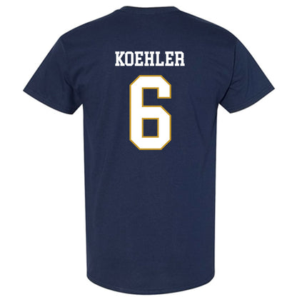 Notre Dame - NCAA Men's Basketball : Brady Koehler - Classic Fashion Shersey T-Shirt-1