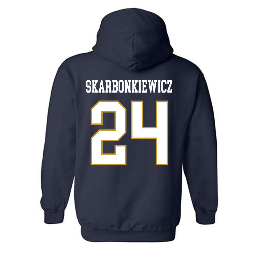 Notre Dame - NCAA Women's Fencing : Magda Skarbonkiewicz - Classic Fashion Shersey Hooded Sweatshirt