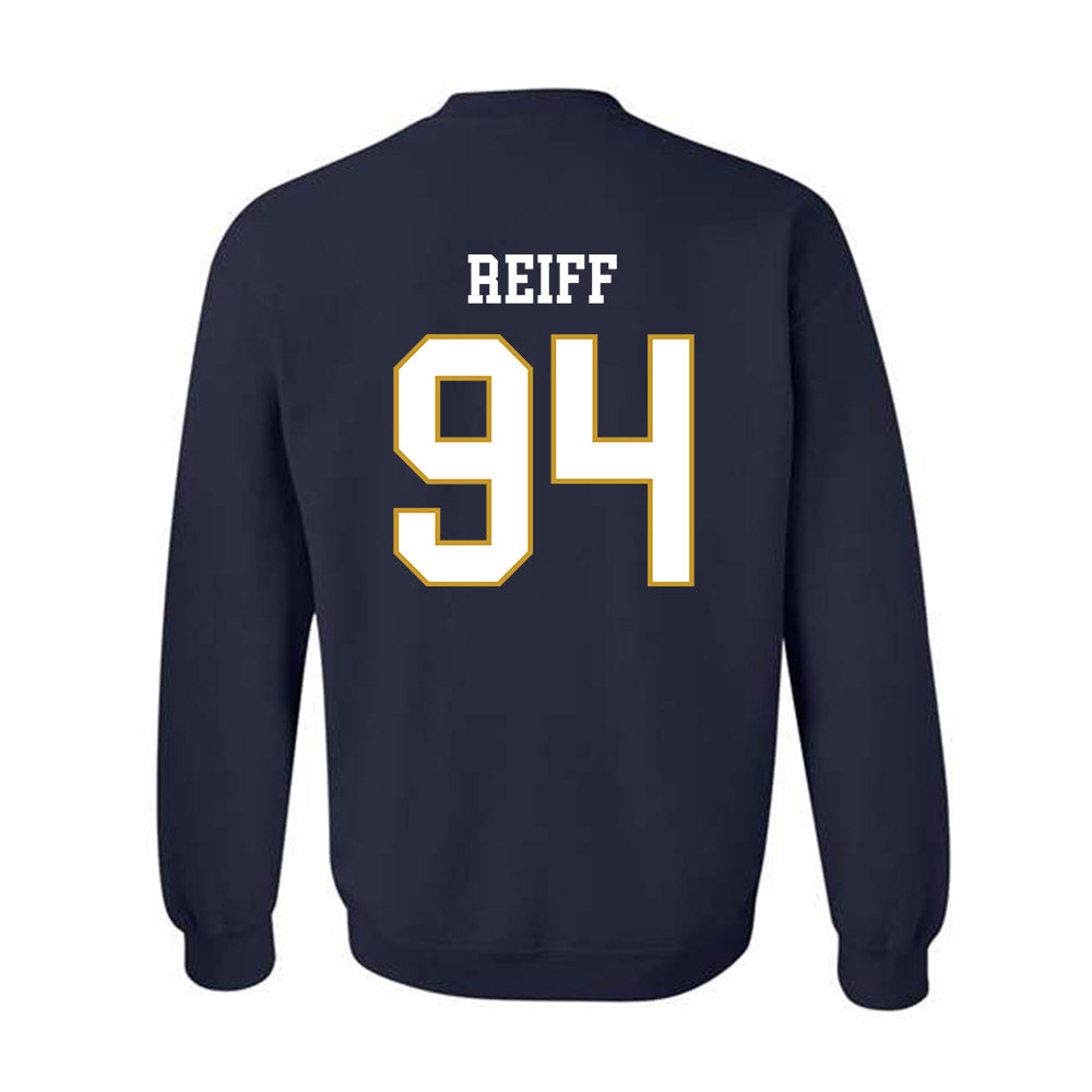Notre Dame - NCAA Football : Joseph Reiff - Classic Fashion Shersey Crewneck Sweatshirt-1