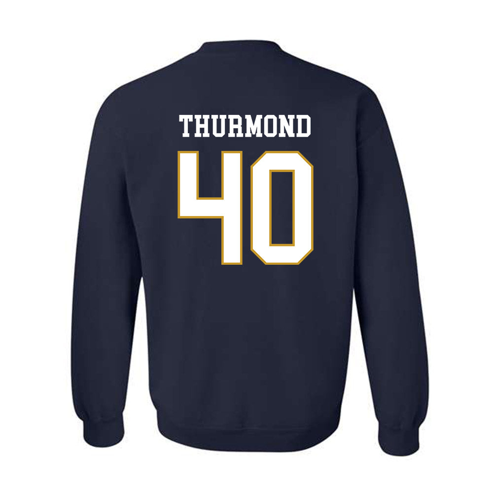 Notre Dame - NCAA Baseball : Eli Thurmond - Classic Fashion Shersey Crewneck Sweatshirt-1