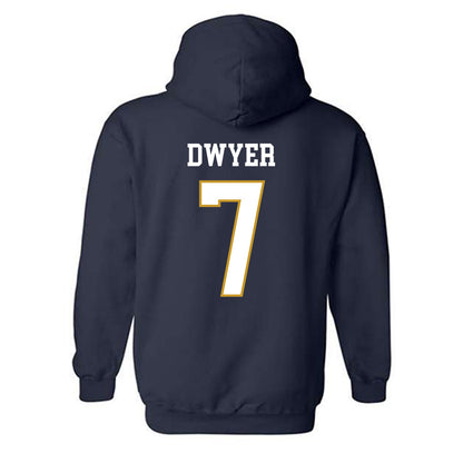 Notre Dame - NCAA Women's Lacrosse : Maeve Dwyer - Classic Fashion Shersey Hooded Sweatshirt-1