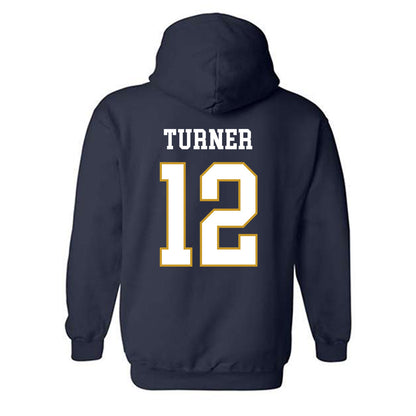 Notre Dame - NCAA Women's Soccer : Kiki Turner - Classic Fashion Shersey Hooded Sweatshirt-1