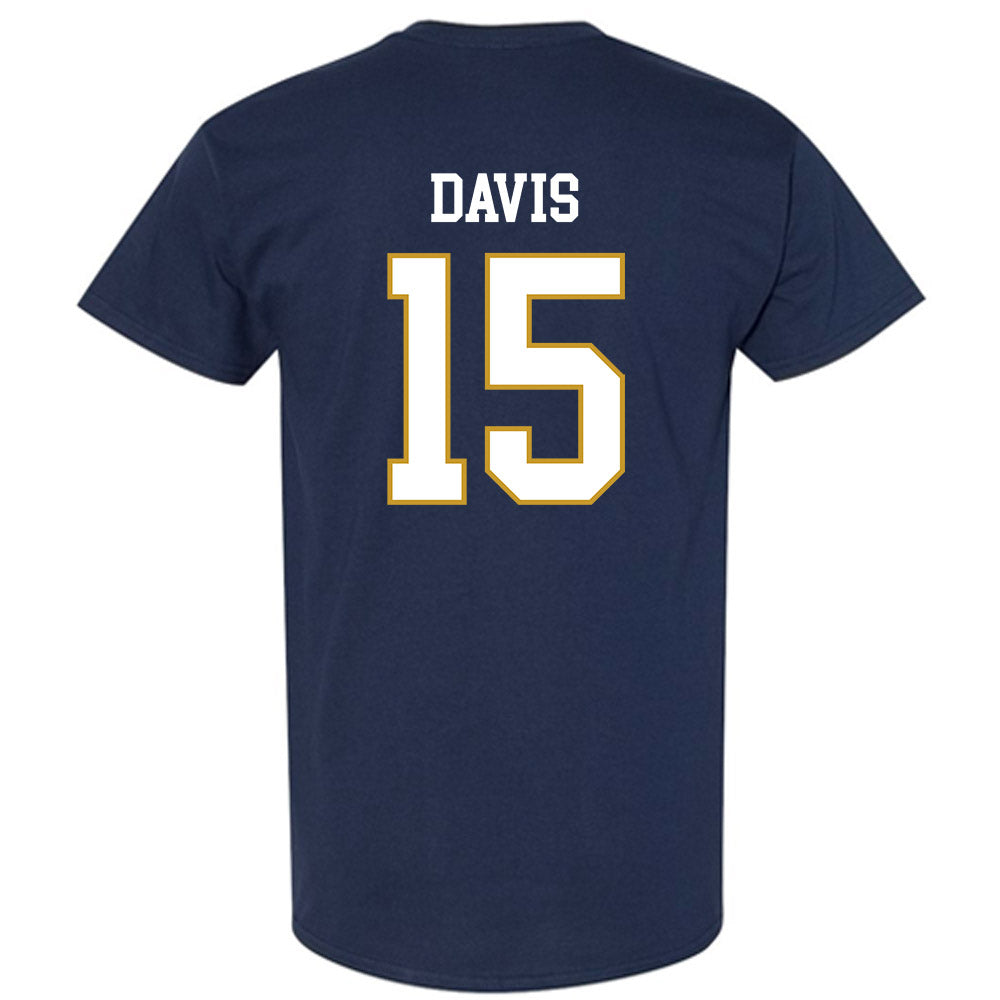Notre Dame - NCAA Men's Lacrosse : Anderson Davis - Classic Fashion Shersey T-Shirt-1