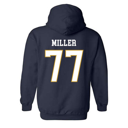 Notre Dame - NCAA Men's Lacrosse : Luke Miller - Classic Fashion Shersey Hooded Sweatshirt