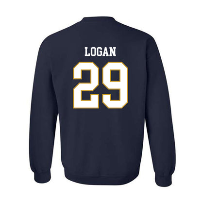 Notre Dame - NCAA Football : Brandon Logan - Classic Fashion Shersey Crewneck Sweatshirt-1