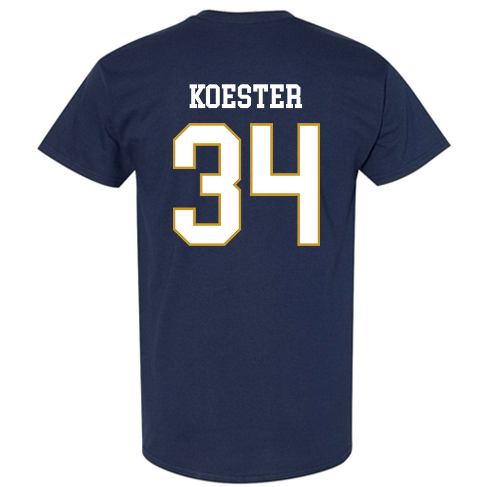 Notre Dame - NCAA Baseball : Brady Koester - Classic Fashion Shersey T-Shirt-1