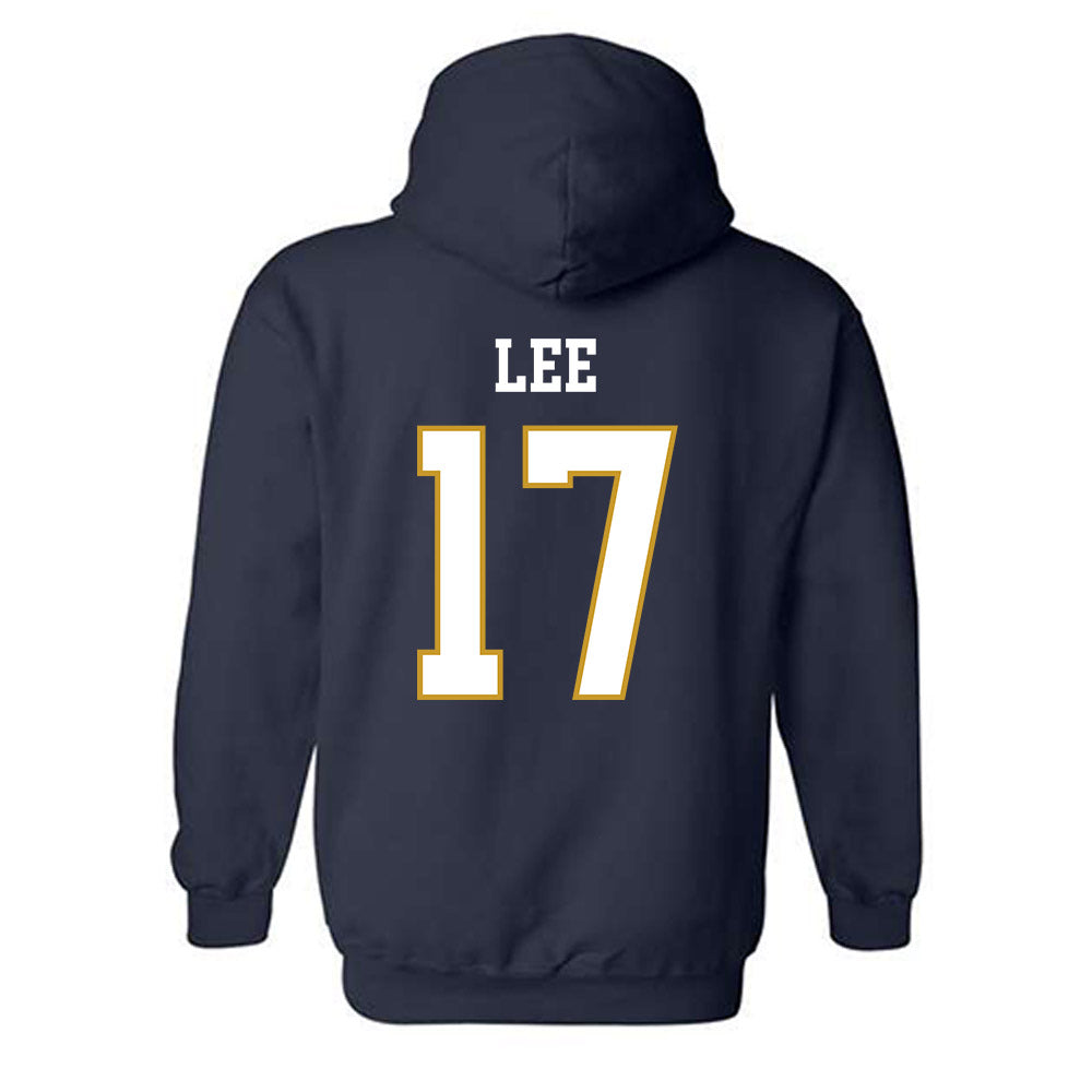 Notre Dame - NCAA Baseball : Jayce Lee - Classic Fashion Shersey Hooded Sweatshirt