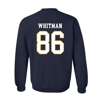 Notre Dame - NCAA Football : Alex Whitman - Classic Fashion Shersey Crewneck Sweatshirt-1