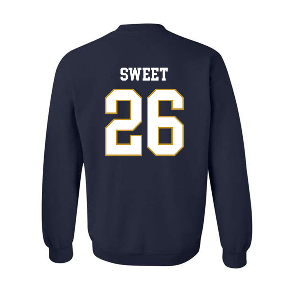 Notre Dame - NCAA Softball : Tenley Sweet - Classic Fashion Shersey Crewneck Sweatshirt-1