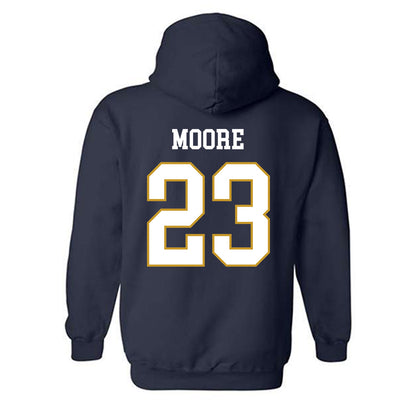 Notre Dame - NCAA Women's Lacrosse : Molly Moore - Classic Fashion Shersey Hooded Sweatshirt-1