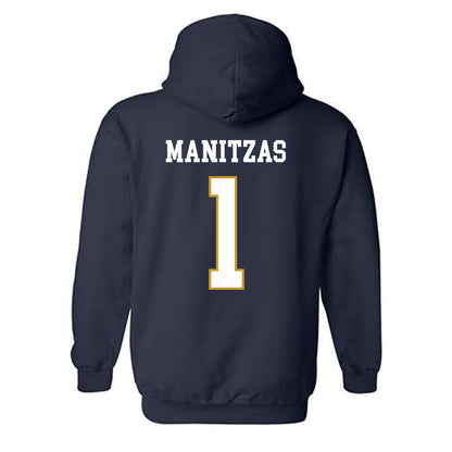 Notre Dame - NCAA Women's Volleyball : Alyssa Manitzas - Classic Fashion Shersey Hooded Sweatshirt