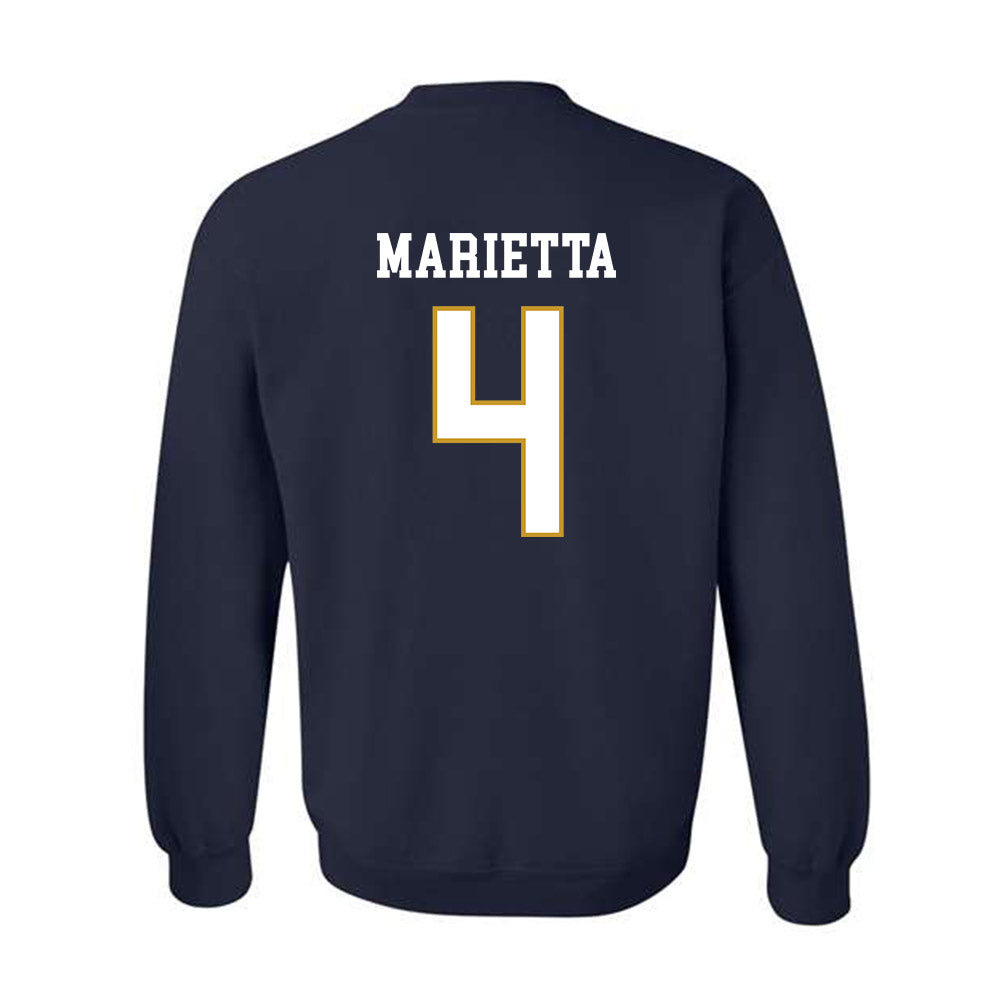 Notre Dame - NCAA Softball : Ashley Marietta - Classic Fashion Shersey Crewneck Sweatshirt-1