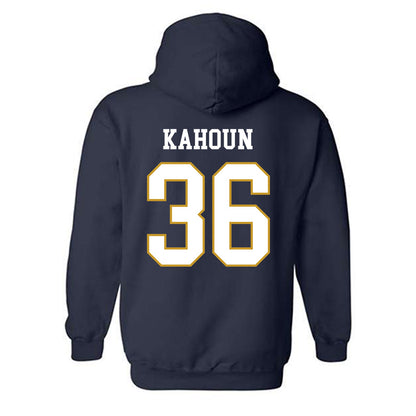 Notre Dame - NCAA Football : Bodie Kahoun - Classic Fashion Shersey Hooded Sweatshirt-1