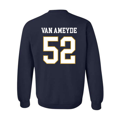 Notre Dame - NCAA Baseball : Chase Van Ameyde - Classic Fashion Shersey Crewneck Sweatshirt