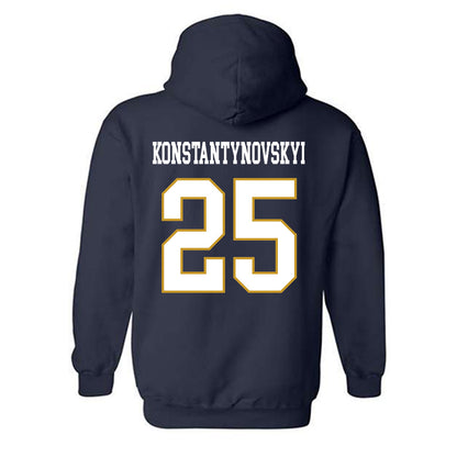 Notre Dame - NCAA Men's Basketball : Nikita Konstantynovskyi - Classic Fashion Shersey Hooded Sweatshirt