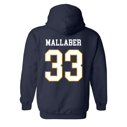Notre Dame - NCAA Women's Lacrosse : Katie Mallaber - Classic Fashion Shersey Hooded Sweatshirt-1