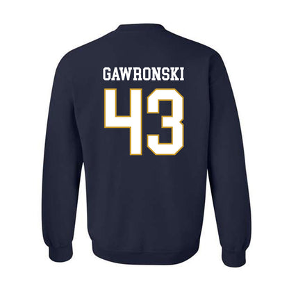 Notre Dame - NCAA Women's Lacrosse : Avery Gawronski - Classic Fashion Shersey Crewneck Sweatshirt-1