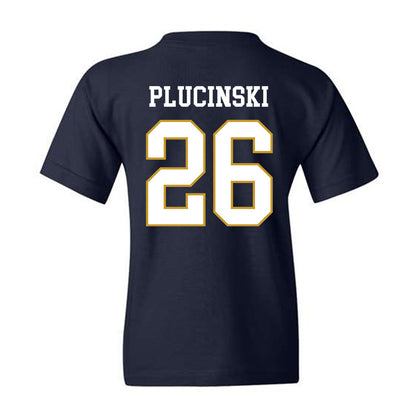 Notre Dame - NCAA Men's Ice Hockey : Zach Plucinski - Classic Fashion Shersey Youth T-Shirt