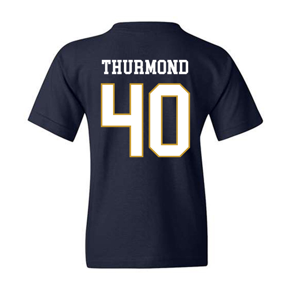 Notre Dame - NCAA Baseball : Eli Thurmond - Classic Fashion Shersey Youth T-Shirt-1